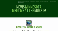 Desktop Screenshot of nevischamber.com